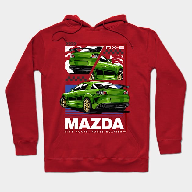 RX-8 Fanatic Hoodie by Harrisaputra